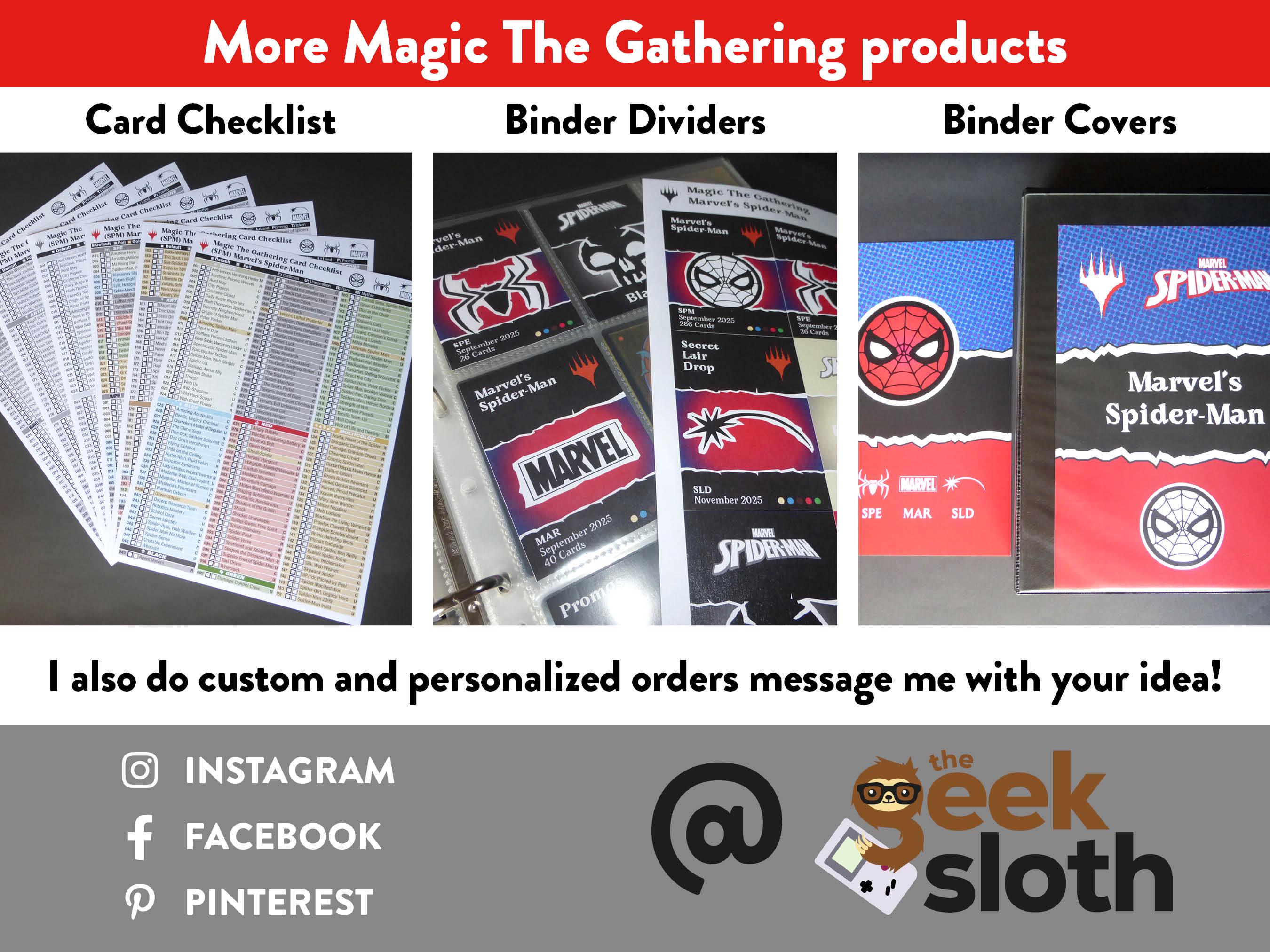 CARD PLACEHOLDER Marvel's Spider-man - Mtg Magic the Gathering