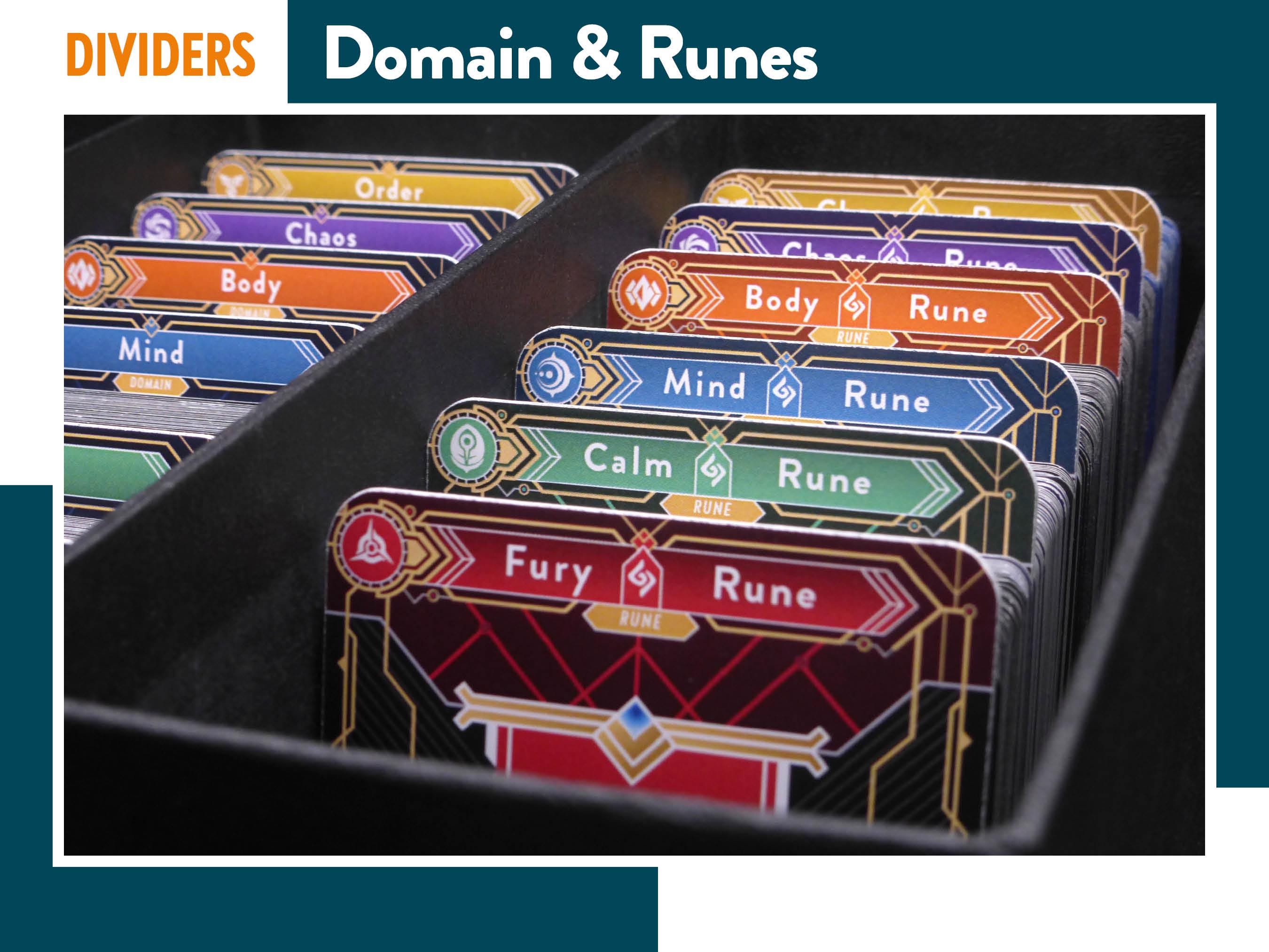 RIFTBOUND DOMAIN + RUNE Color Dividers, League of Legends Separators ...