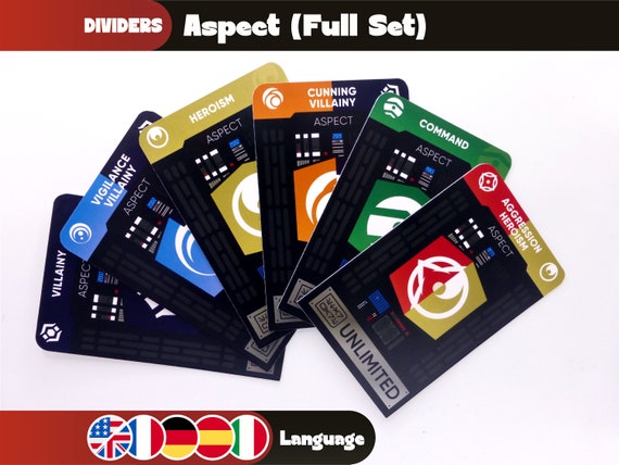 SPACE WARS Vectrex用カートリッジ UNLIMITED ASPECT COLOR 22 Dividers Full Set Star Wars Card
