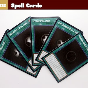 Carta incantesimo Yu-Gi-Oh - Divisori/separatori del gioco di carte collezionabili YuGiOh TCG