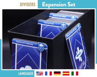 ALTERED SET NAME Teiler Deck Box Erweiterungstrennzeichen Tcg Card Game Organizers