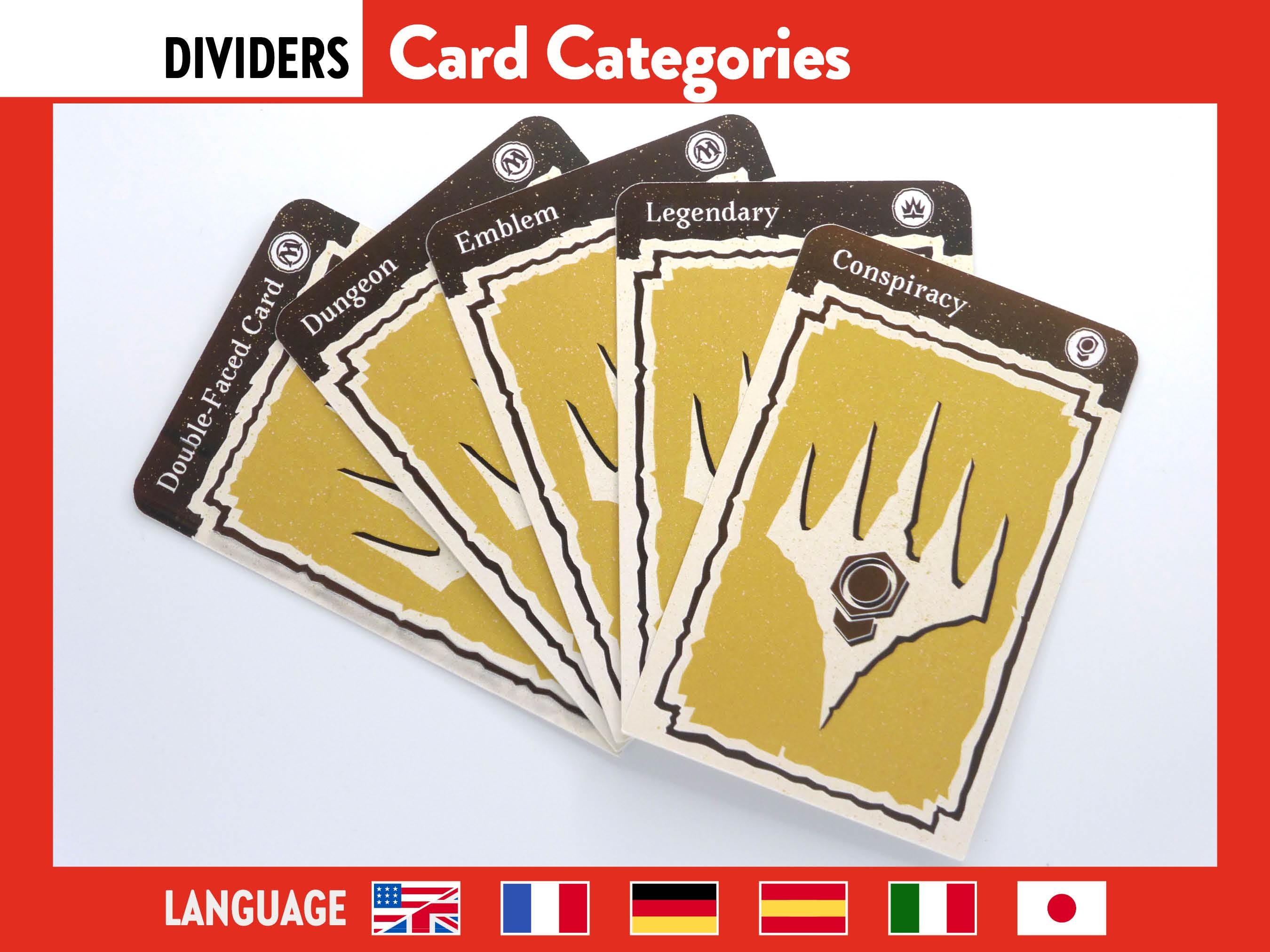 mtgの整理品 MTG 11 仕切り カードカテゴリー - マジック：ザ・ギャザリング tcg