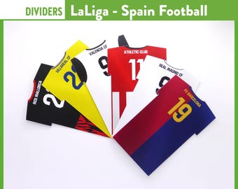 LaLiga 2025 Fußball Trennwände: Spanische Fußball-Mannschaft