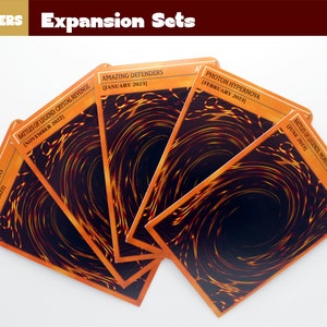 Yu-Gi-Oh Expansion Set - Divisores / Separadores de cartas