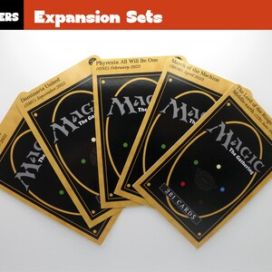 MTG Expansion Set - Intercalaires/Séparateurs de jeu de cartes à collectionner Magic The Gathering