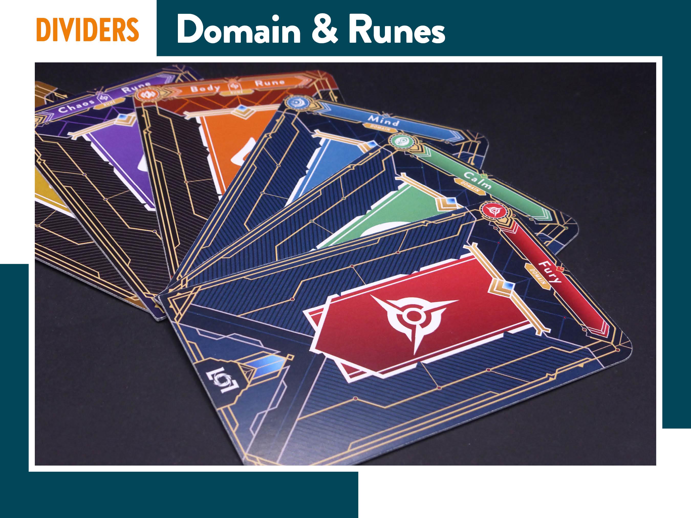 RIFTBOUND DOMAIN + RUNE Color Dividers, League of Legends Separators ...