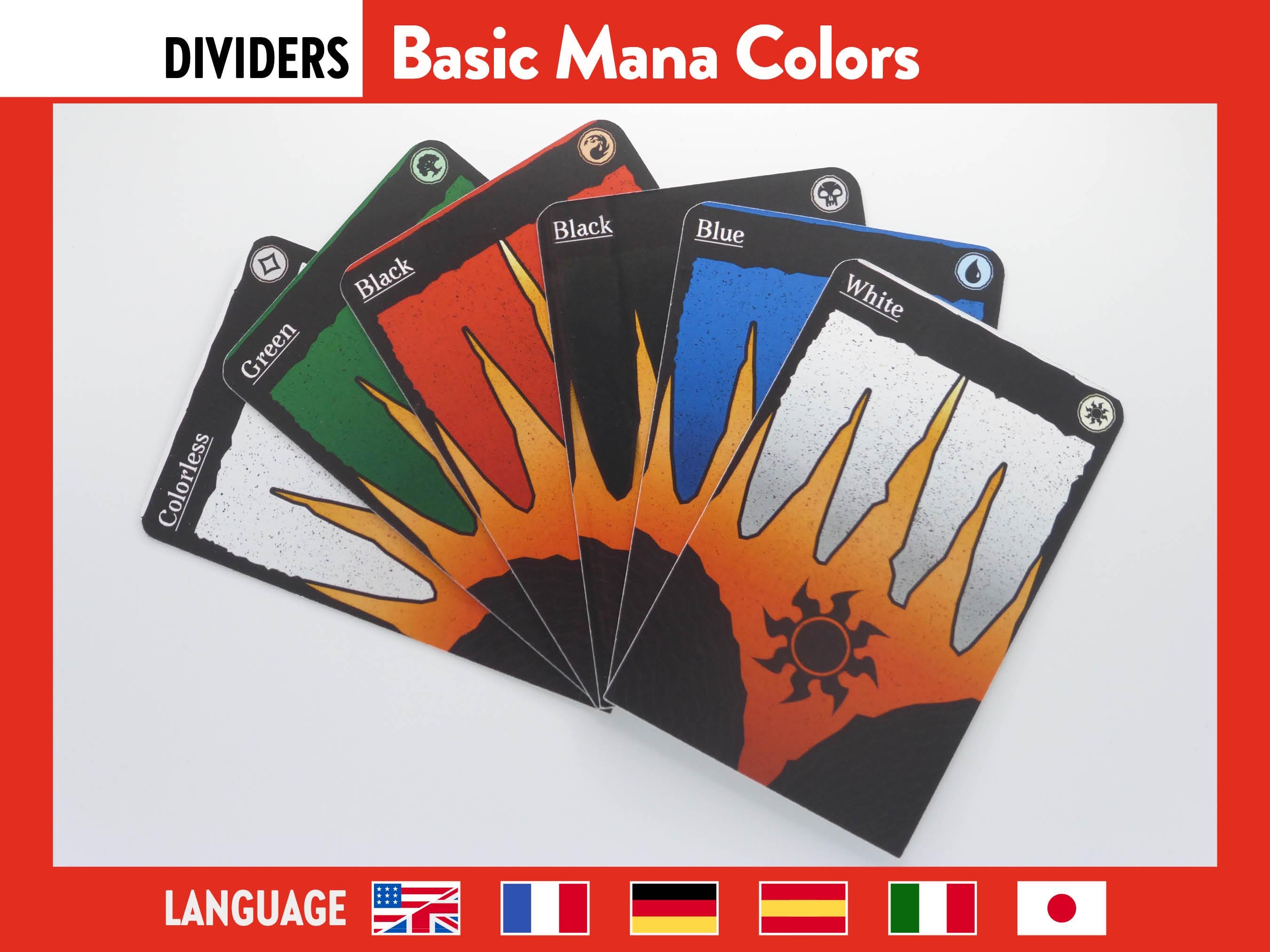 Discard Mtg 6 Magic: The Gathering MTG Card Dividers – TCG Storage