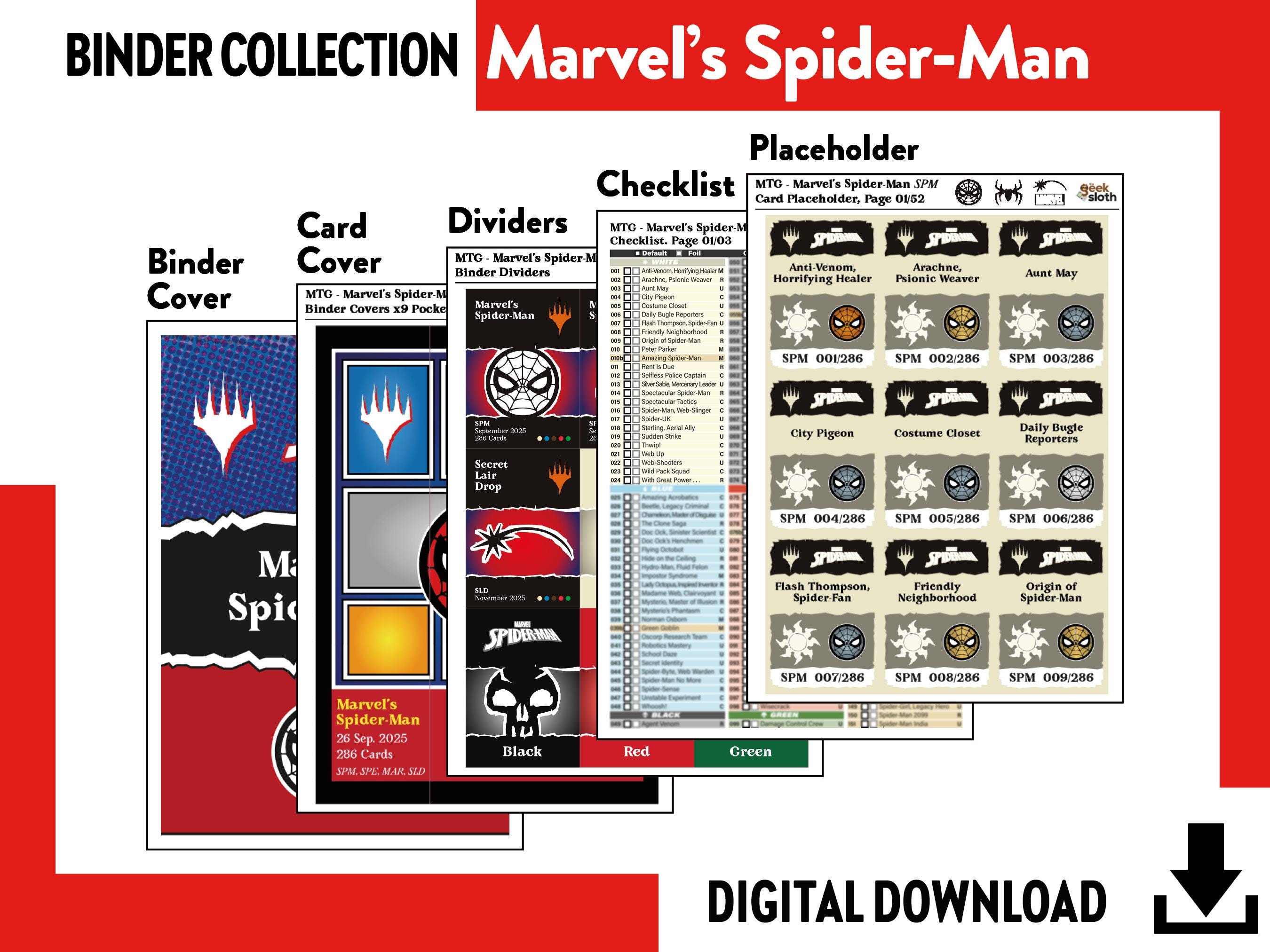 spiderman card binder Amazon.com: Lotadilo for 4 Pocket Card Binder with 440 Pockets