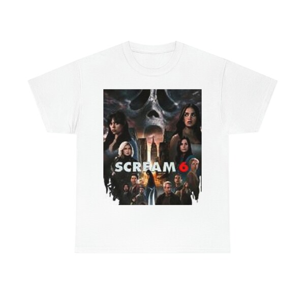 scream 6 unisex t shirt limited edition