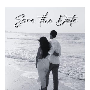Save the Date Editable Digital Download