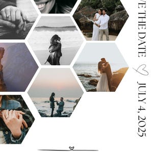 Save the Date Editable Digital Download