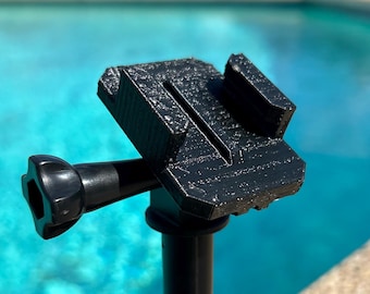 Adaptador de montaje GoPro de liberación rápida / Compatible con soportes GoPro de 3 clavijas