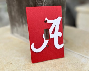 Tapa del interruptor de luz de Alabama
