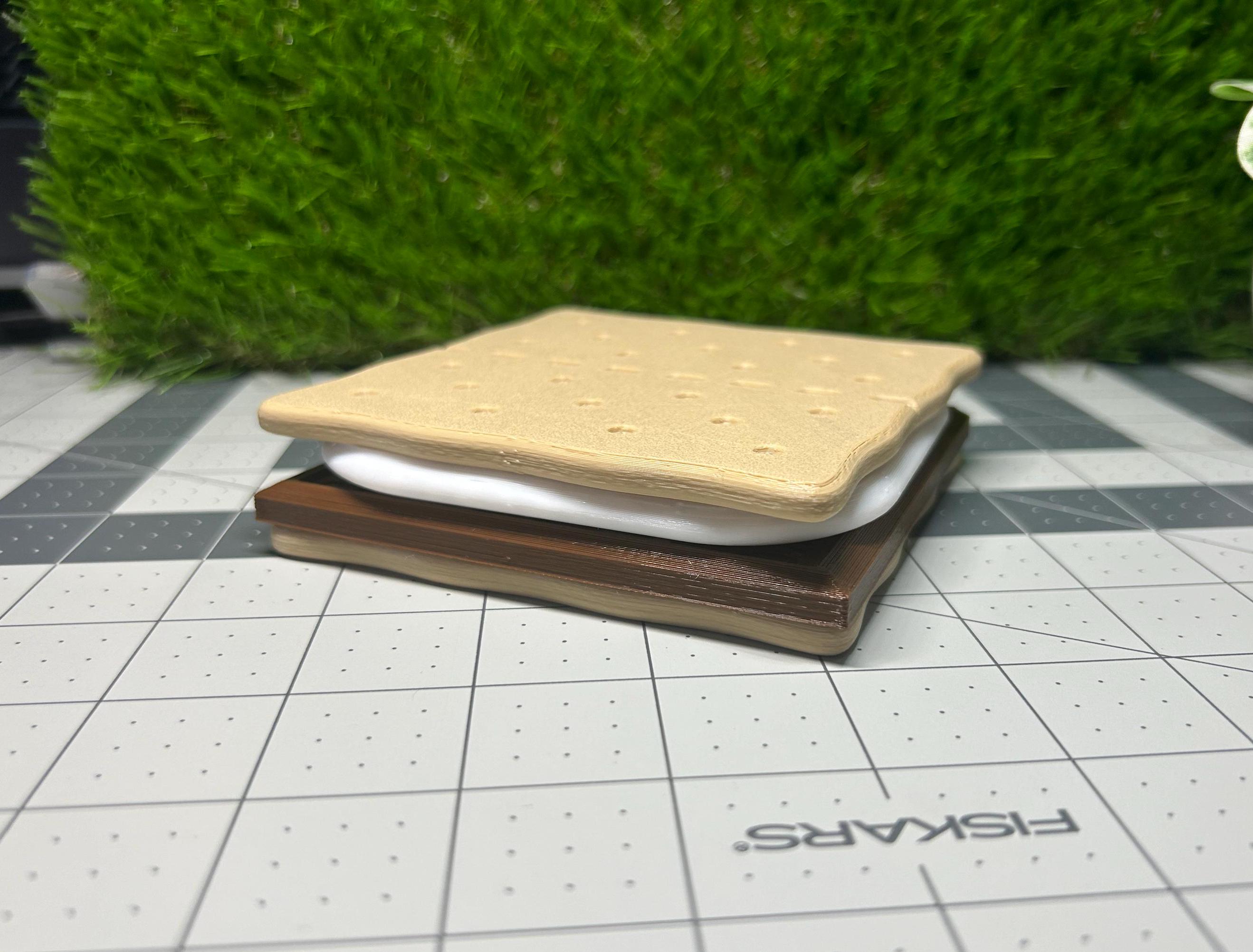 S'mores Coasters: Stackable Magnetic Coaster Set - Etsy
