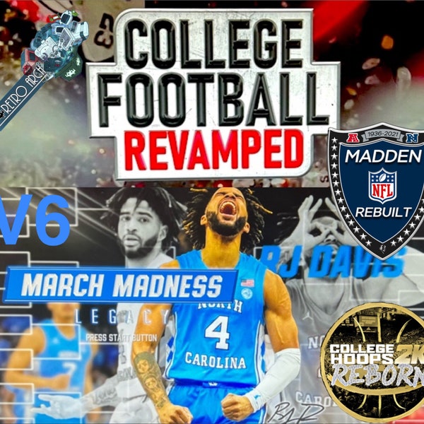 PlayStation 3 Fútbol universitario NCAA renovado, March Madness Legacy y ¡MÁS!