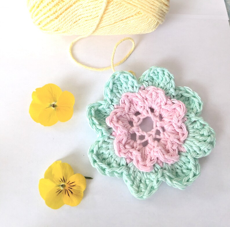 Spring Brooch Model Spring Flower Brooch Crochet Pattern/ Applique Pattern Decor - Etsy
