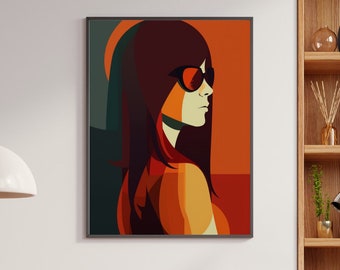 Vintage Minimalist Wall Art Poster