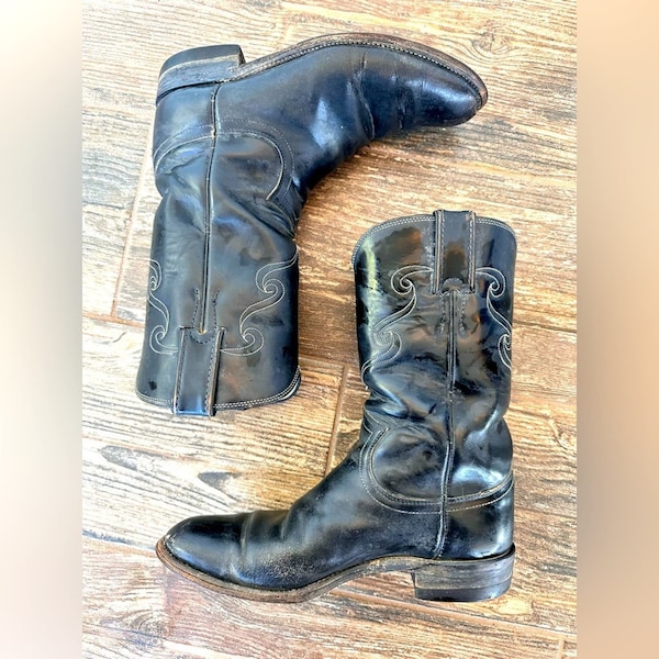 Justin Roper Boots - Etsy