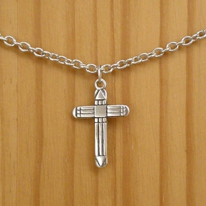 Silber Atlantis Kreuz Anhänger, Amulett, Atlantis Anhänger aus Zamak, Atlantis Anhänger von Zamak