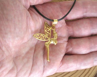 Steel Fairy Pendant