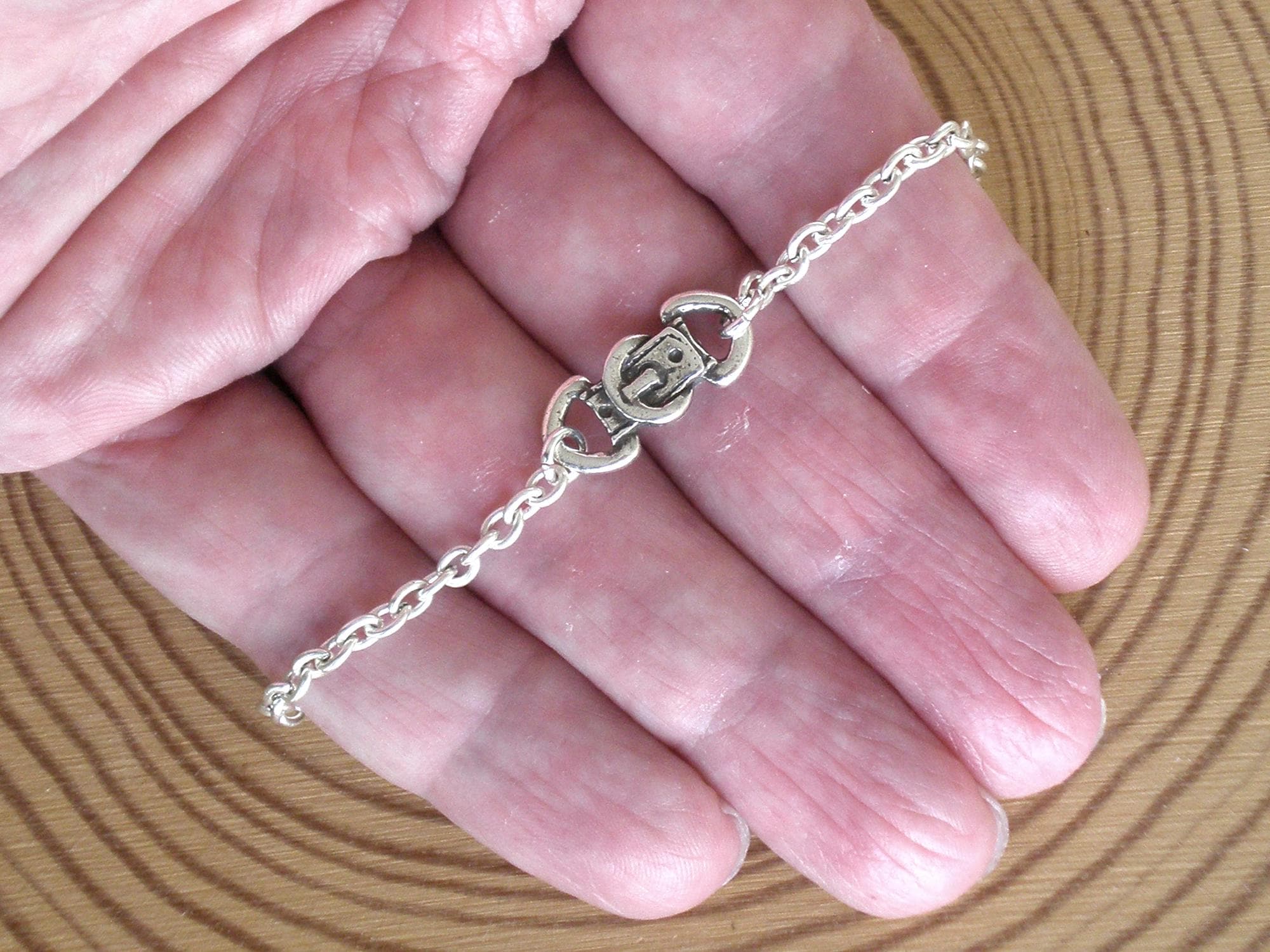 Belt buckle bracelet - Etsy 日本
