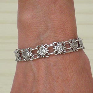 Silver sun bracelet, Silver bracelet, Sun bracelet, Adjustable bracelet