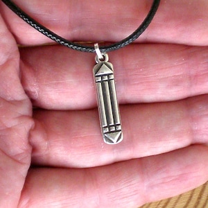 Colgante atlante plata, Colgante atlante zamak, Collar atlante metal, Amuleto