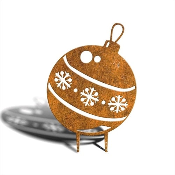 Christmas Ball Yard Sign Etsy