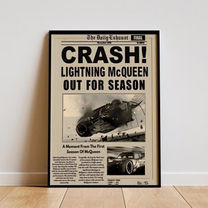 Poster Cars | Cartoon Poster | Animation Poster | Film Poster | Serie Poster | Wohnkultur | Wanddekoration | Digitales Poster