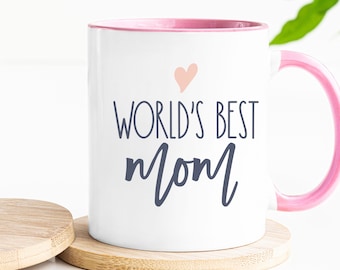 World's Best Mom Mug, World's Best Mom Coffee Mug, Coffee Mug, Mother's Day Gift, Gift for Mom, Coffee Mug for Mom, Mom Birthday Gift