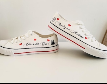 Personalized wedding sneakers for everyone