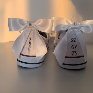 Personalized wedding sneakers for women and men image 3