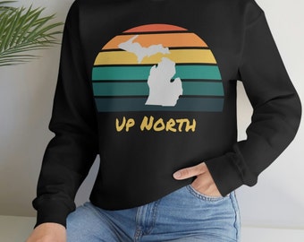 Michigan Up North Crewneck Sweatshirt