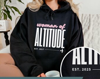 Aviation Hoodie, Women Pilots, Custom Year of Certification, Milestone Gift, Woman Pilot Sweater, Pilot Graduation, Checkride Celebration