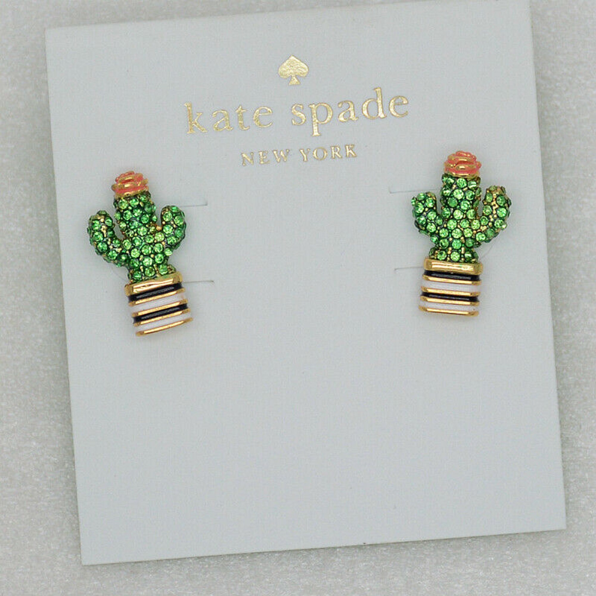 Cactus earrings kate spade deals