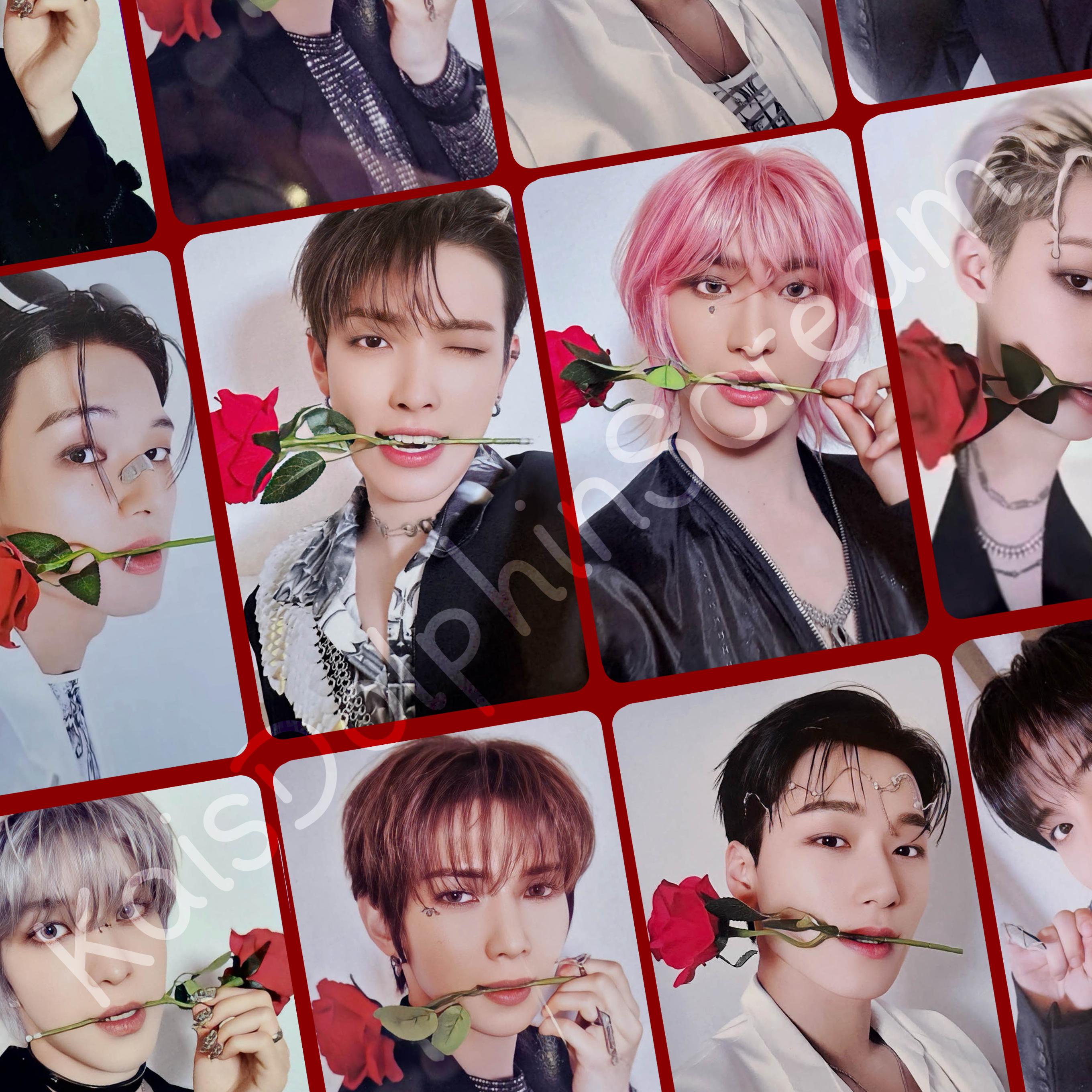 ATEEZ - Golden Hour [part 2] Romantic Photocard Set (fanmade) | K