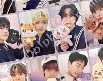 SALE! ATEEZ - ANITEEZ Plush Doll Photocard Set (FanMade)