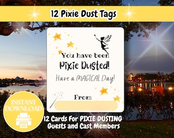Etiquetas de regalo de Pixie Dust: Magia imprimible para un crucero (Descarga digital)