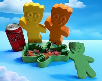 3D Printed 8” Sour Patch Kid Container
