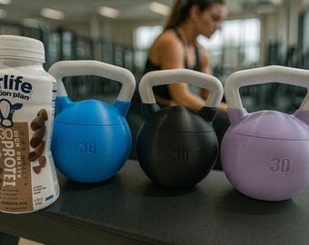 3D Gedruckt Mini Kettle Bell Aufbewahrungsbehälter Eimer