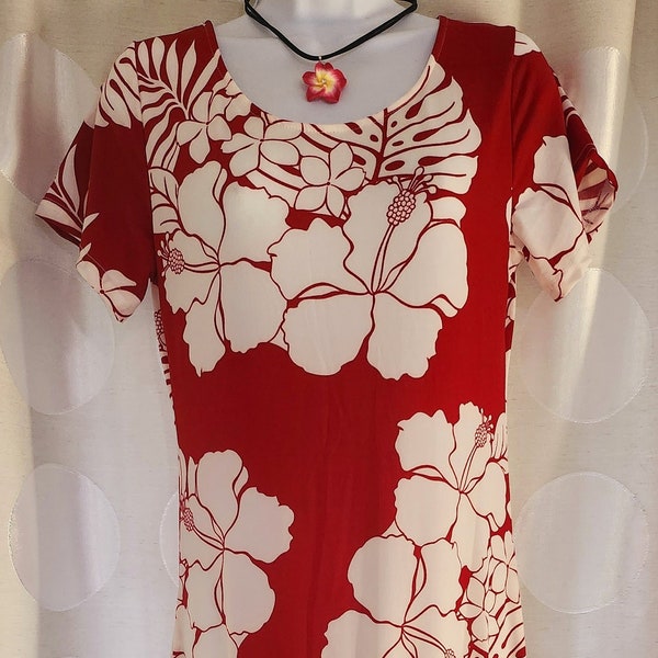 Hawaiisches langes Kleid