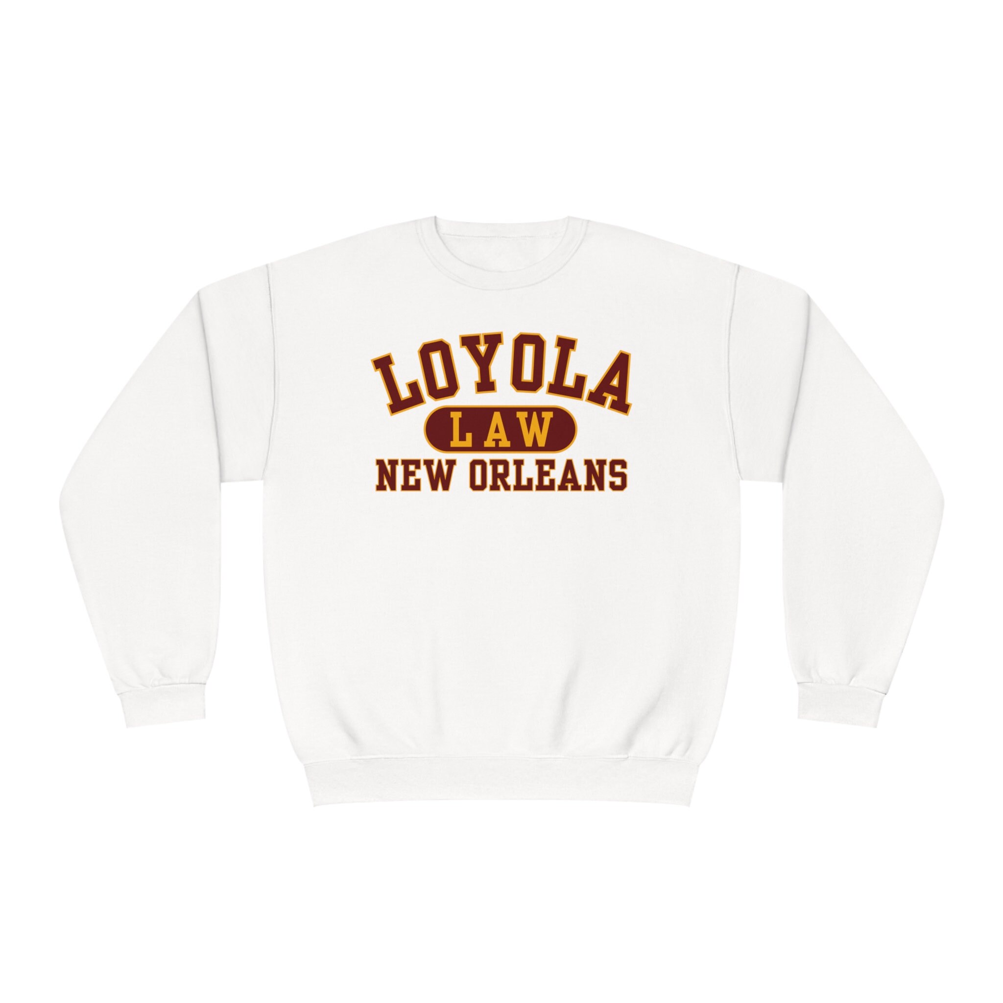 90s Inspired Loyola Law School New Orleans Sweatshirt Unisex Crewneck Etsy