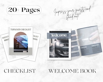 Turo Welcome Book | Turo Host |  Welcome Guide | Canva Template | Digital Welcome Book | Digital Download | Welcome Guide | Turo Bundle TURO