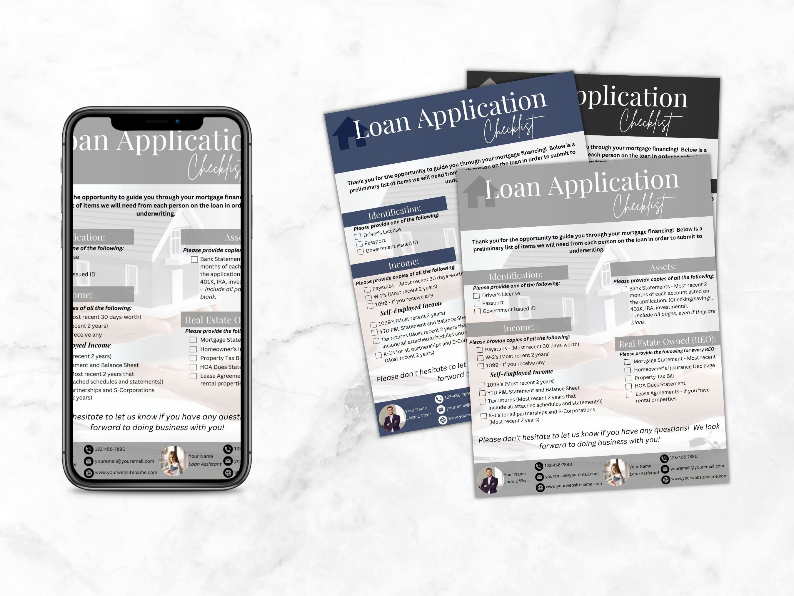 Loan Application Checklist Loan Officer Checklist Loan Processor ... Your Step-by-Step Checklist for Applying for a Loan in 2025