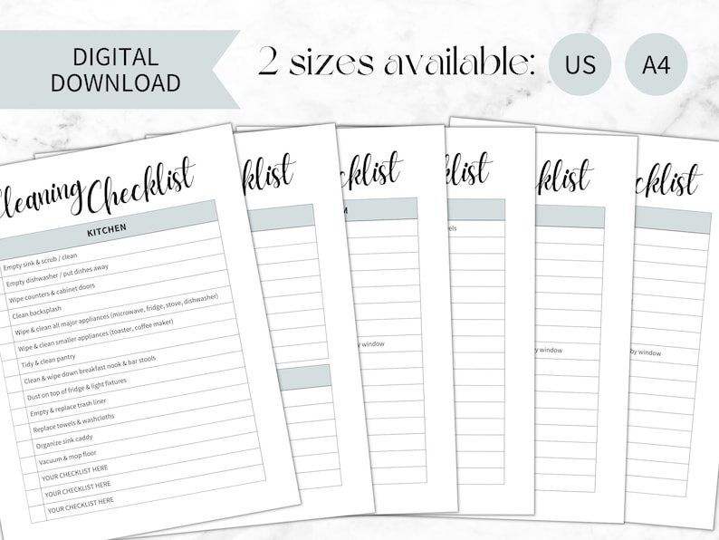 Airbnb Cleaning Checklist Airbnb Inventory Sheet Airbnb Etsy