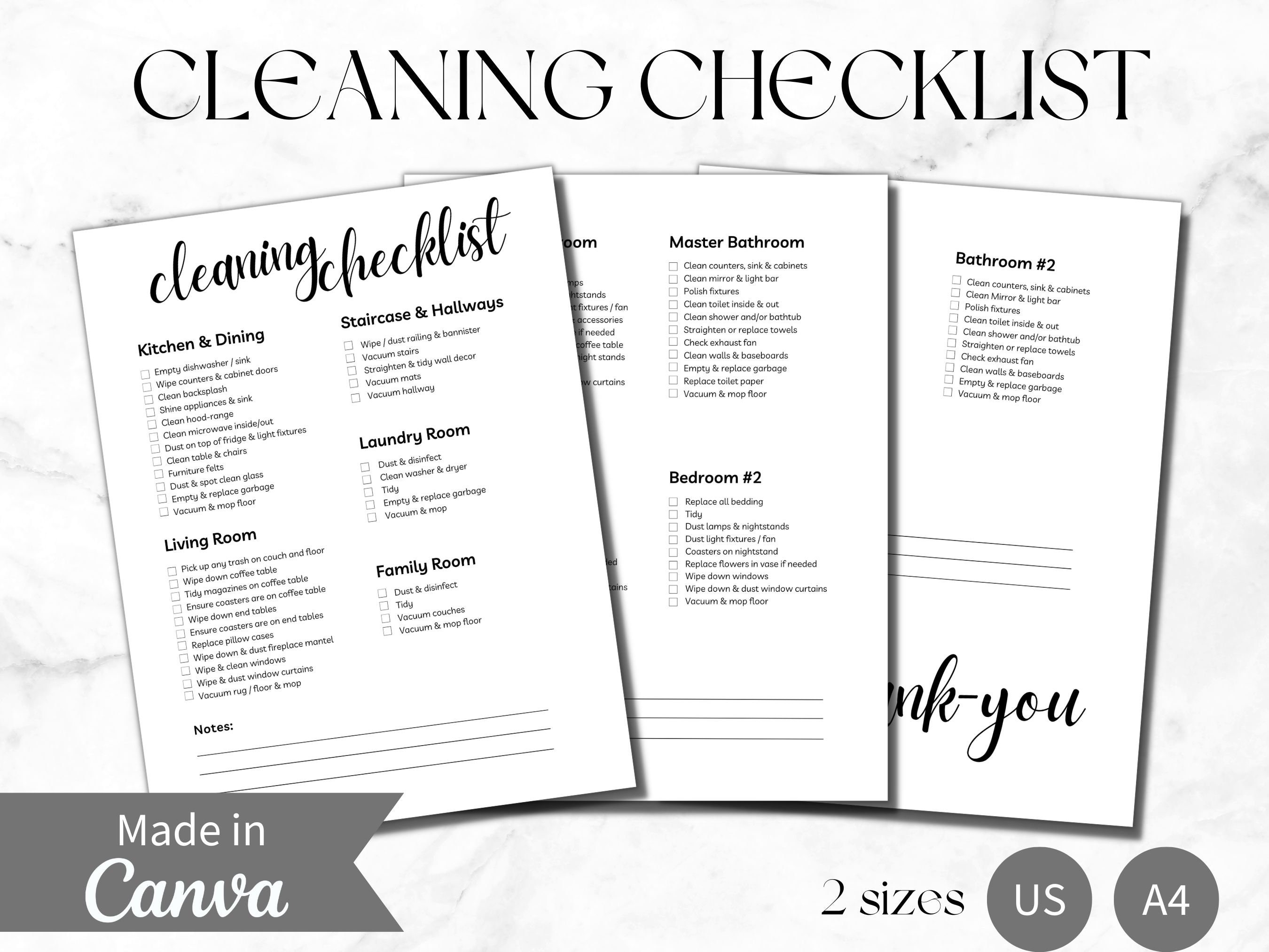 Airbnb Checklist Template Cleaning Checklist Airbnb Host Etsy