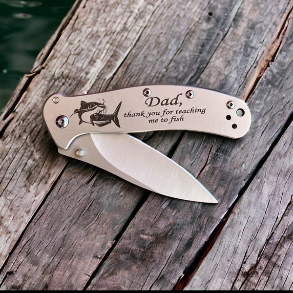 Engraved Knife, Pocket Knife, Personalized Knife, Custom Knife, Gift for Him, Groomsman Knife, Gift for Dad