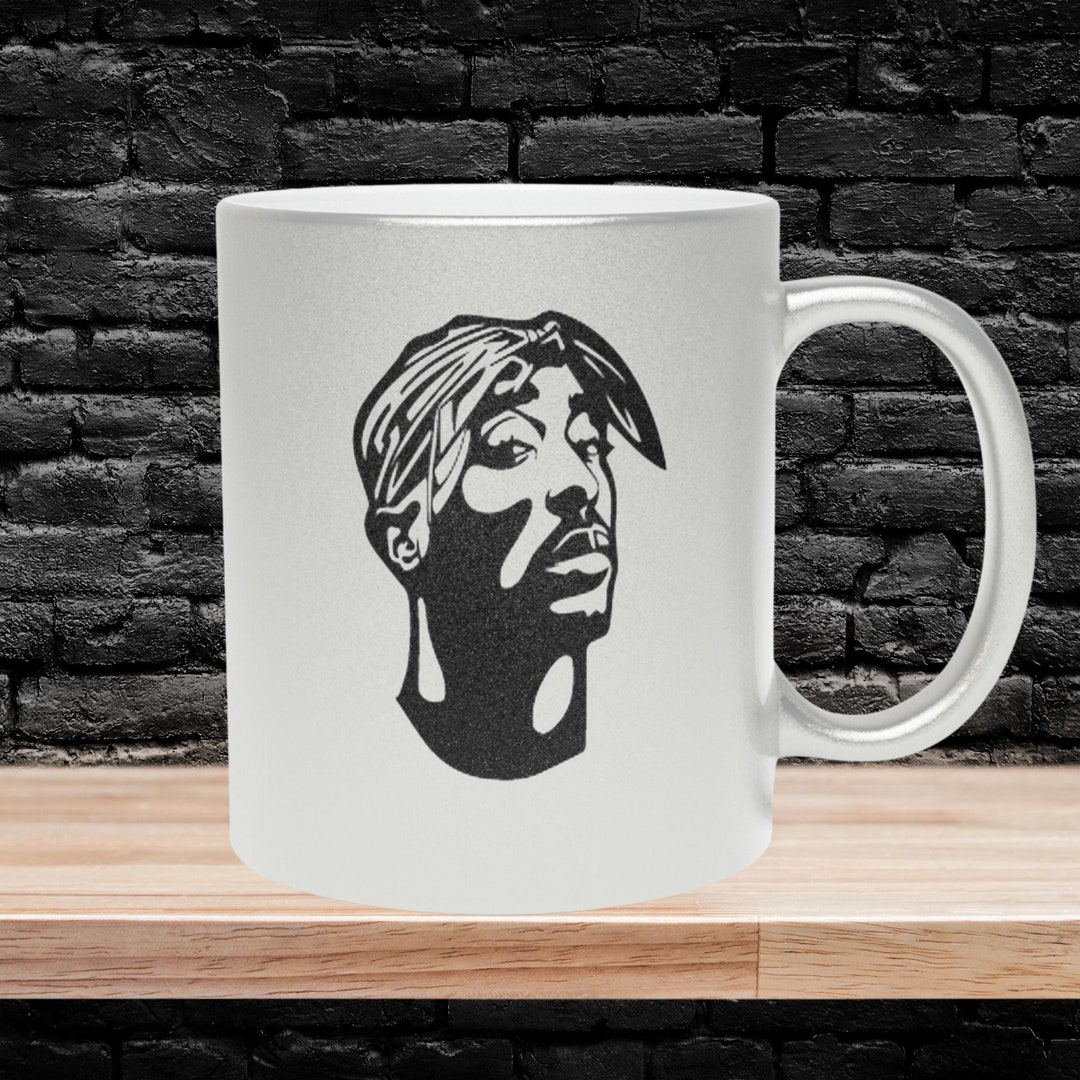 Tupac Shakur Gift, Gold or Silver Hip Hop Mug - Etsy