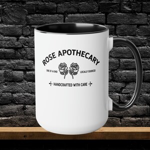 Rose Apothecary Schitts Creek Mug, Schitts Creek Gifts