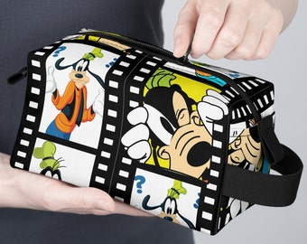 Bolsa de aseo Disney Goofy, bolsas de viaje Goofy, bolsa de maquillaje de Disney, bolsa Goofy, regalos para ella, bolsas de cosméticos Goofy